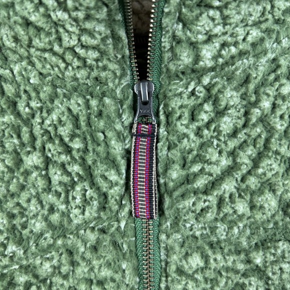 Ole Miss Rebels Green Sherpa Fleece Pullover Sweater‎ Men's L Live Oak Brand - Picture 5 of 8